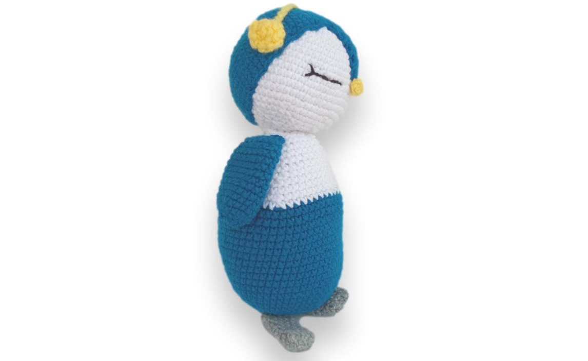 Pinqvin göy, qulaqcıq ilə